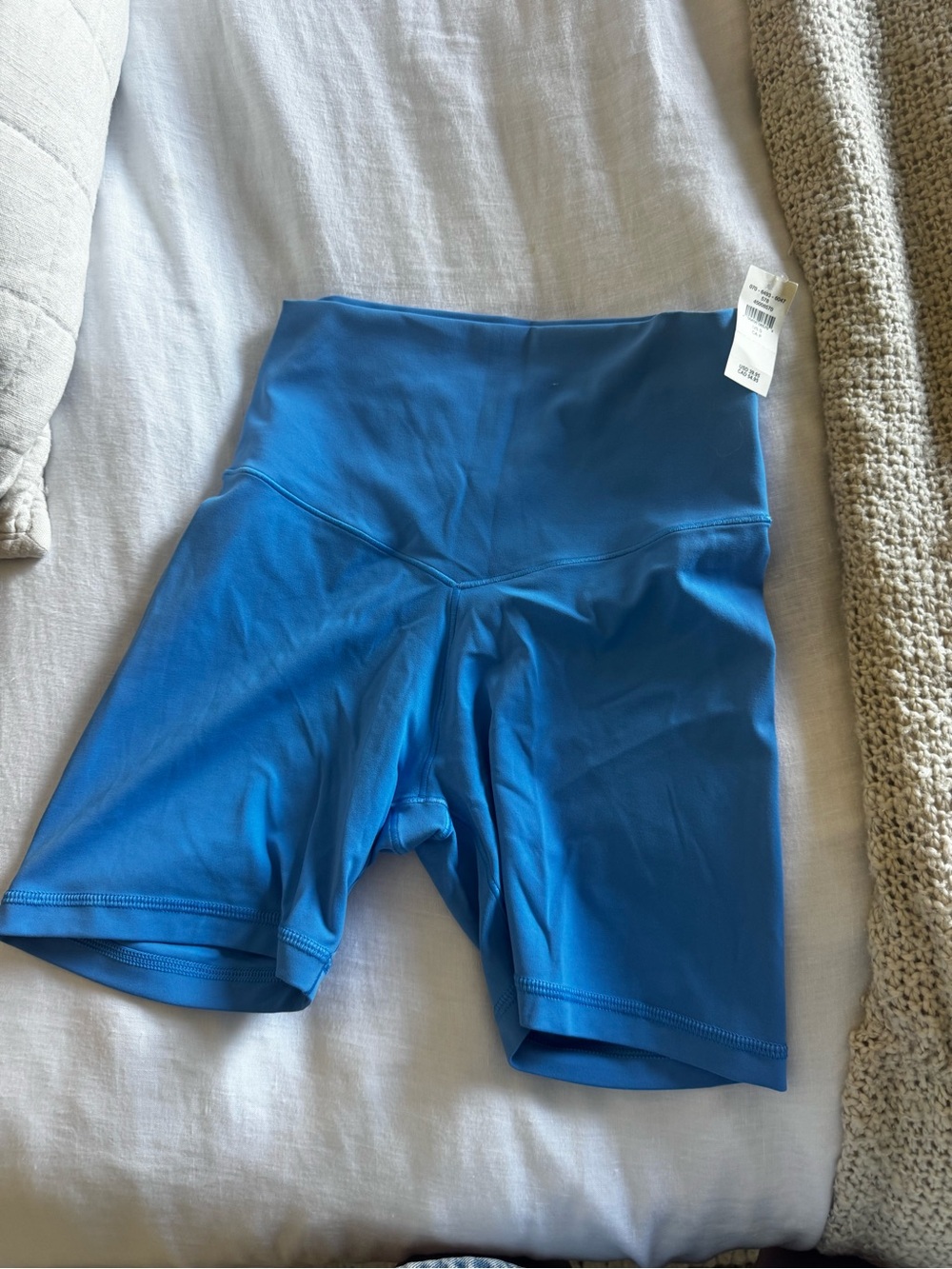 OFFLINE by Aerie Real Me Xtra High-Rise 5” Bike Shorts Blue Size S NWT
